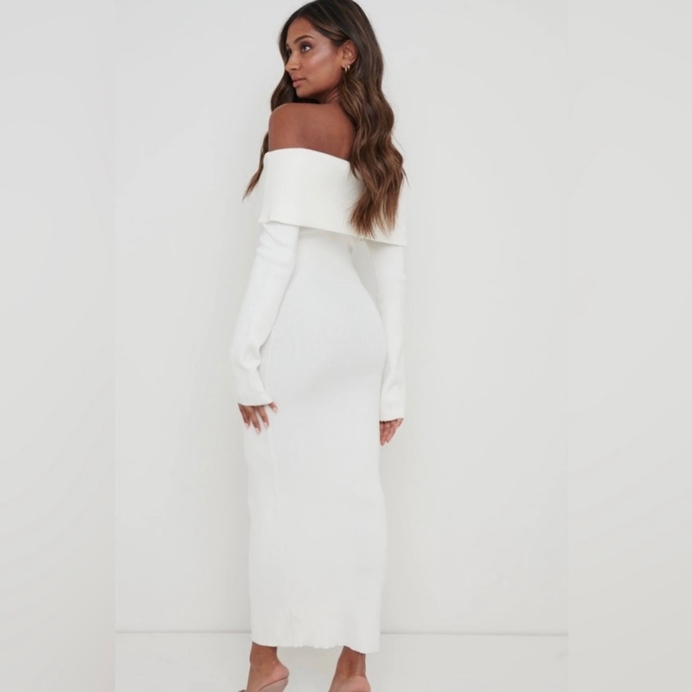 Pretty Lavish Soreya Bardot Dress